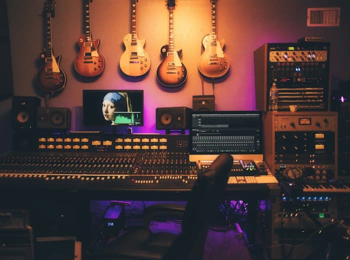Music production studio